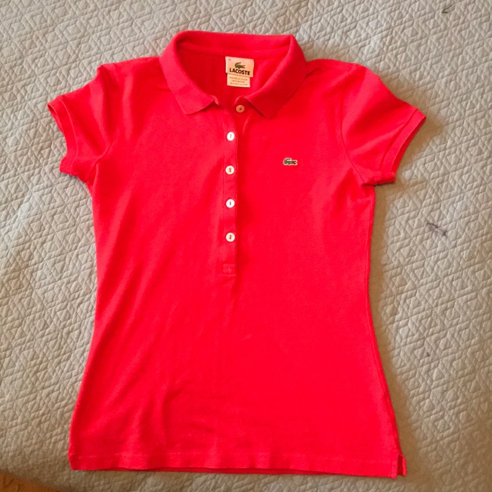 Lacoste Polo girls size 36 great condition
